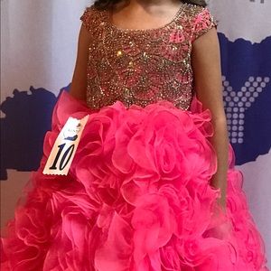 Rachel Allan Pageant Dress Girls Size 10